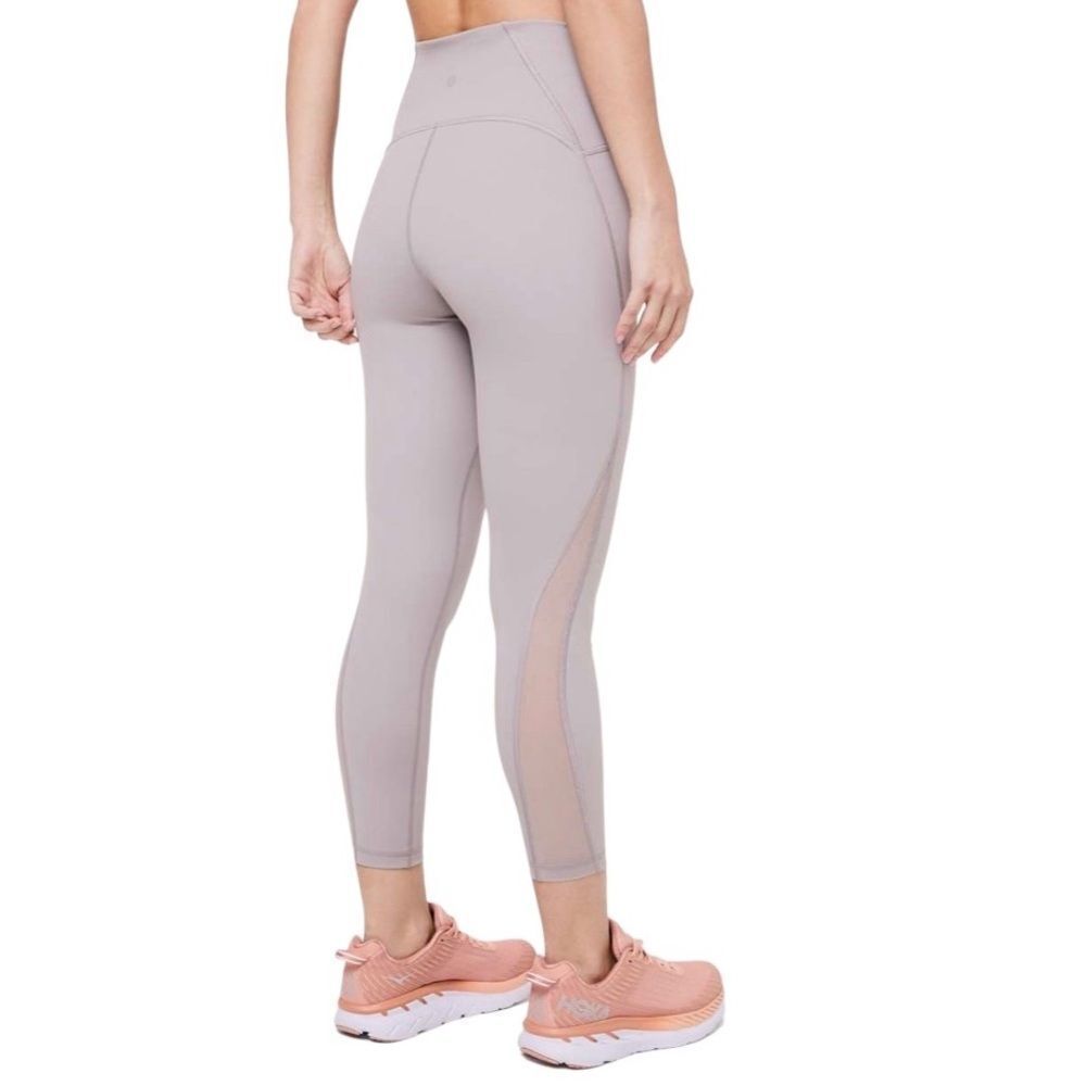 Lululemon Train Times 7/8 Pant 25" Dark Chrome Size 8 Leggings NWOT